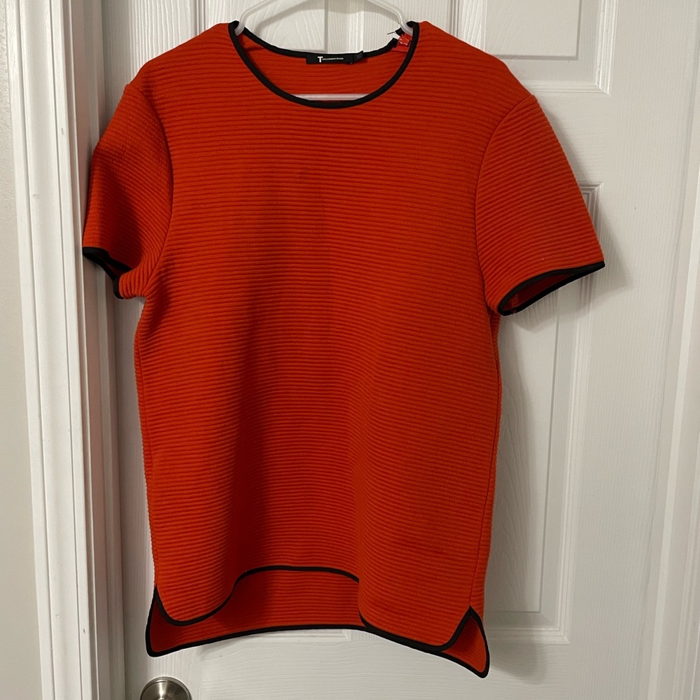 Orange Alexander wang shirt